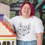 "All Things Cat Town" T-shirt, Unisex, Designed by Ann Marie Itamura