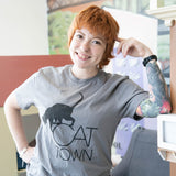 Cat Town Logo T-shirt, Unisex Short Sleeve Tee