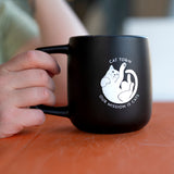 Our Mission Is Cats Ceramic Mug, Designed by Kimberly Cho