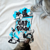 "Graffiti Cats" T-shirt, Unisex, Designed by Niki Waters